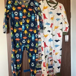 Micro fleece onsie pajamas 3t